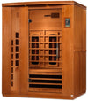 GoldenDesigns DYN-6336-03 FS Dynamic Lugano 3-Person Full Spectrum  Near Zero EMF FAR Infrared Sauna (New)