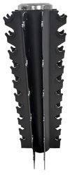 French Fitness 4-Sided Vertical Dumbbell Rack, 16 Pairs (New)