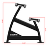 French Fitness 2 Tier Saddle Dumbbell Rack V2, 10 Pairs (New)