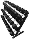 French Fitness 3 Tier Hex Dumbbell Rack 3THDR (New)