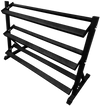 French Fitness 3 Tier Hex Dumbbell Rack 3THDR (New)
