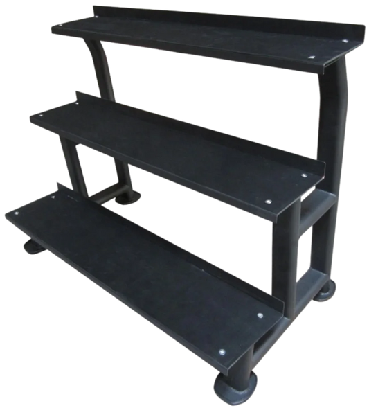 French Fitness 3 Tier Kettlebell Rack (New)