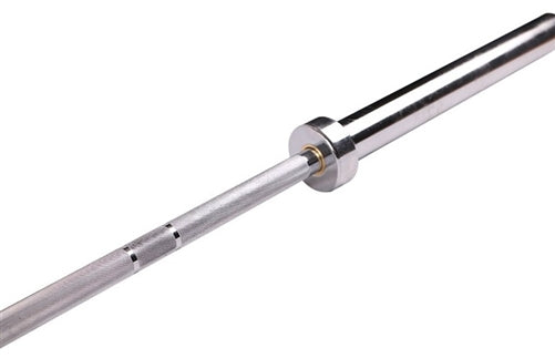 French Fitness 5' Chrome Olympic Bar - 30 Lbs (New)