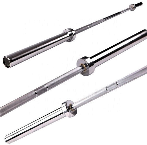 French Fitness 5' Chrome Olympic Bar - 30 Lbs (New)