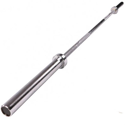 French Fitness 7' (86") Chrome 45 Lb Olympic Bar Image