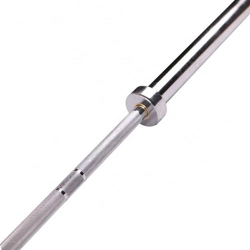 French Fitness 7' (86") Chrome 45 Lb Olympic Bar (New)