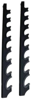 French Fitness 8 Bar Wall Mounted Horizontal Rack (New)