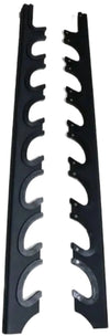 French Fitness 8 Bar Wall Mounted Horizontal Rack (New)