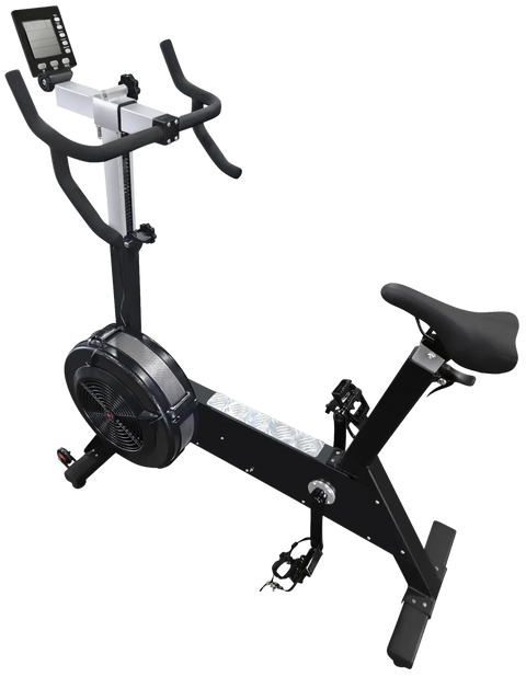 French Fitness FF-ABM40 Air Bike Machine w/Air Resistance (New)