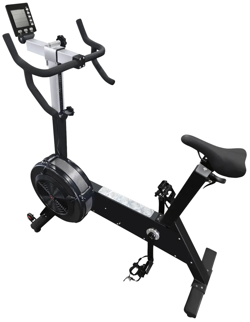 French Fitness FF-ABM40 Air Bike Machine w/Air Resistance (New)
