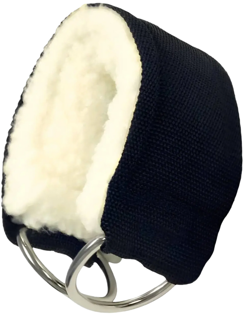 French Fitness Ankle Cuff / Strap - Wool Padded (New)