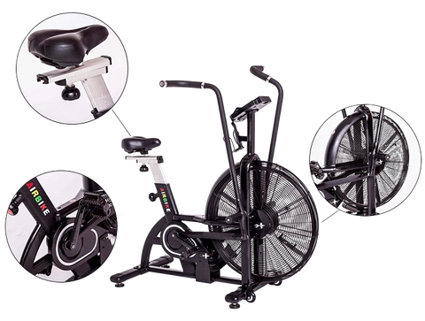 French Fitness FF-AFB Air Fan Bike (New)