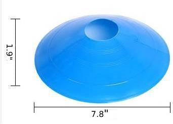 French Fitness Agility Workout Cones w/Holder (New)