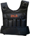 French Fitness Adjustable Weighted Vest, 20 lbs (New)