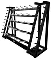 French Fitness 20 Set Aerobic Bar & Plate Package w/Rack (New)