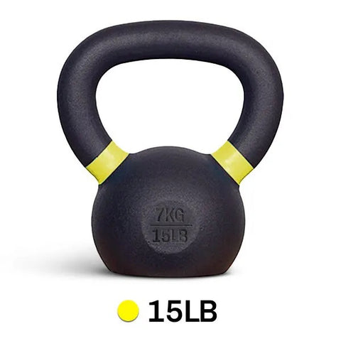 French Fitness Cast Iron Kettlebell 15 lbs (New)