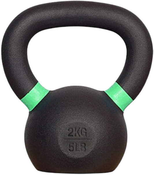 French Fitness Cast Iron Kettlebell 5 lbs (New)
