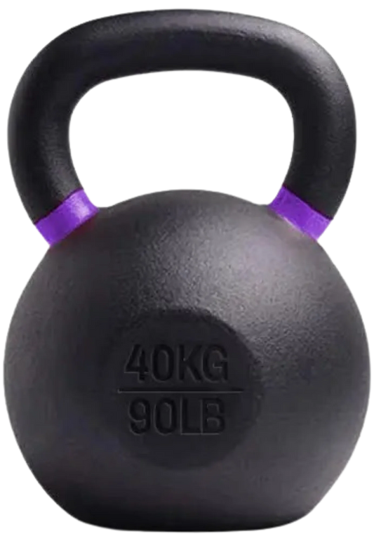 French Fitness Cast Iron Kettlebell 90 lbs (New)