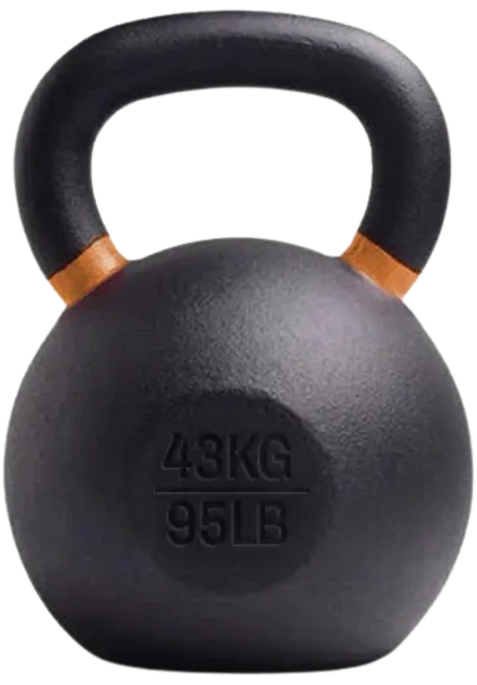 French Fitness Cast Iron Kettlebell 95 lbs (New)