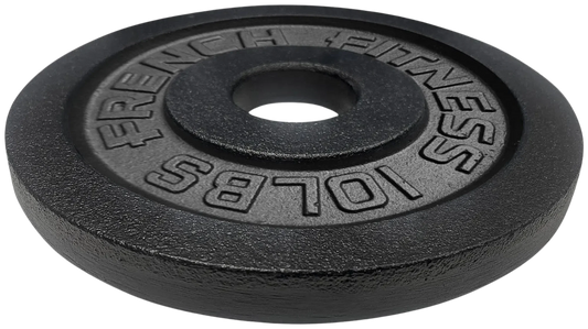 French Fitness Cast Iron Olympic Weight Plate V1 10 lbs (New)