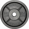 French Fitness Cast Iron Olympic Weight Plate V1 Set 190 lbs (New)