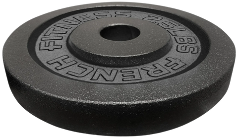 French Fitness Cast Iron Olympic Weight Plate V1 25 lbs (New)