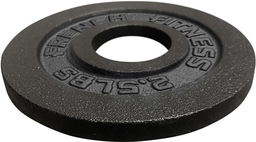 French Fitness Cast Iron Olympic Weight Plate V1 2.5 lbs (New)