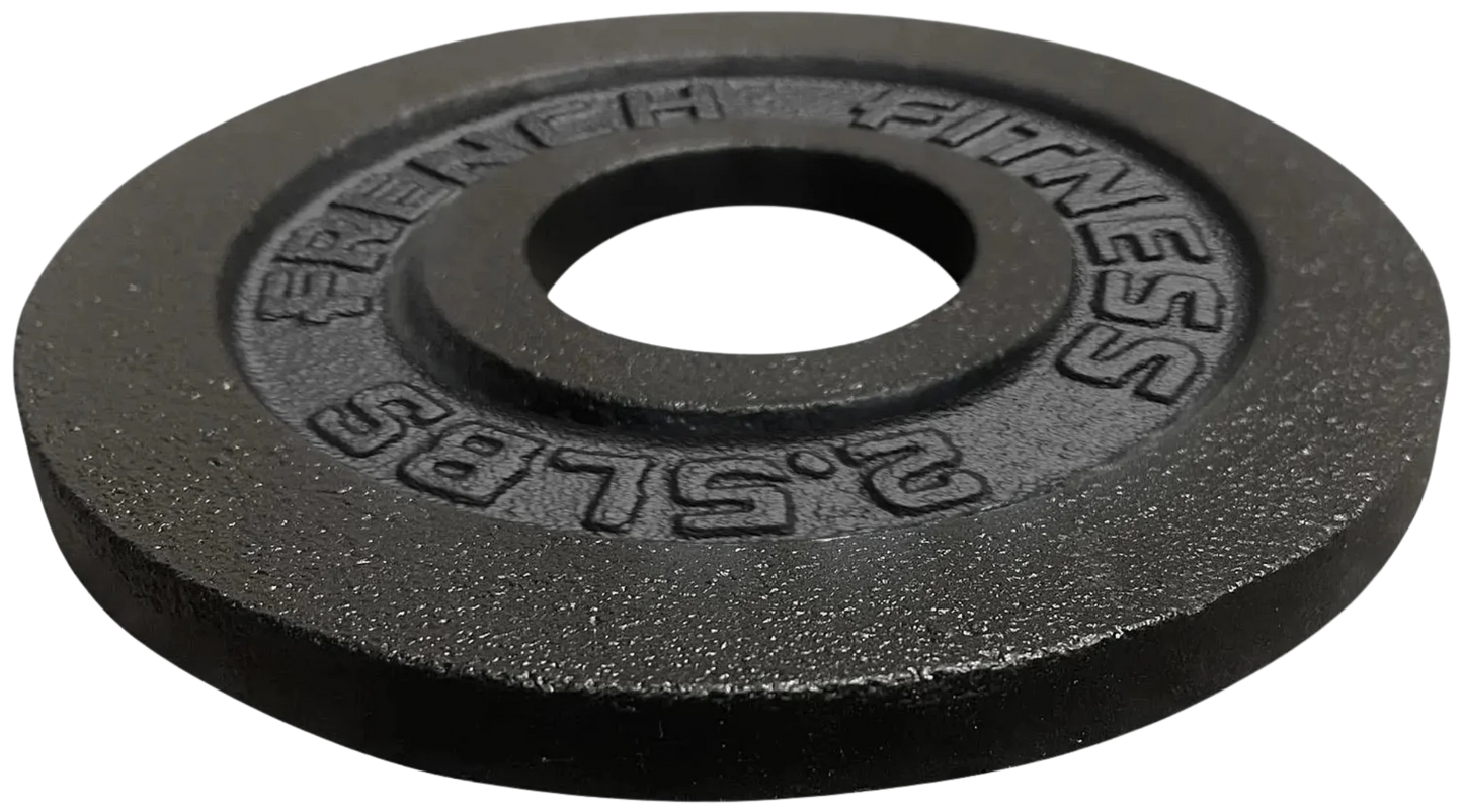 French Fitness Cast Iron Olympic Weight Plate V1 2.5 lbs (New)