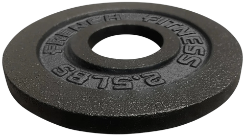 French Fitness Cast Iron Olympic Weight Plate V1 2.5 lbs (New)