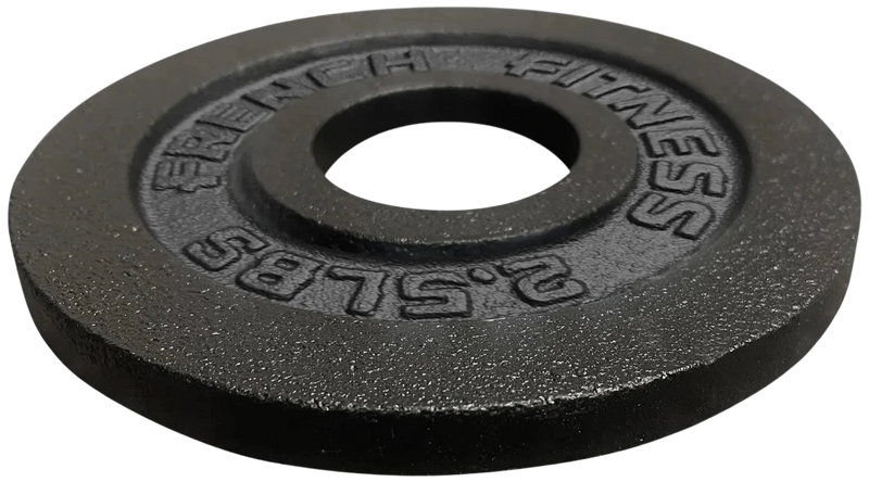 French Fitness Cast Iron Olympic Weight Plate V1 2.5 lbs (New)