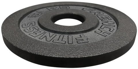 French Fitness Cast Iron Olympic Weight Plate V1 5 lbs (New)