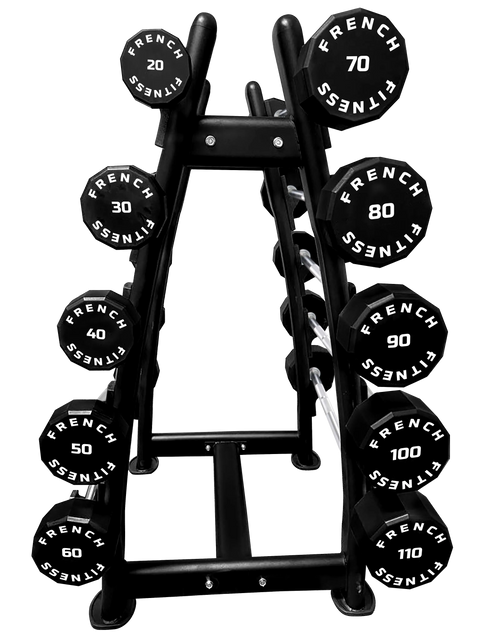 French Fitness Compact Barbell Rack (New)