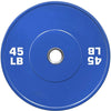 French Fitness Olympic Colored Bumper Plate 45 lbs - Blank Image