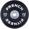 French Fitness Competition Urethane Bumper Plate Set 210 lb Black (New)