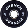 French Fitness Competition Urethane Bumper Plate 5 lb Black Image