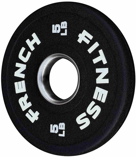 French Fitness Competition Urethane Bumper Plate 5 lb Black (New)