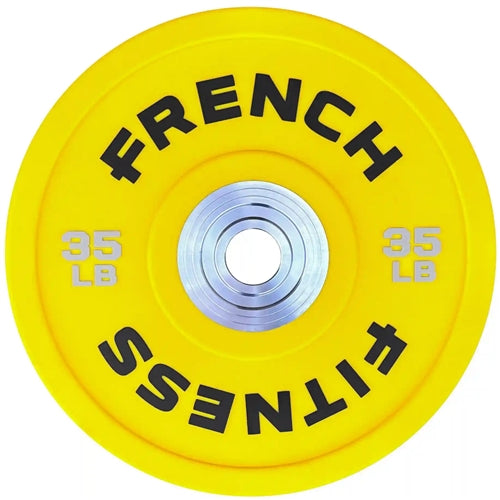 French Fitness Competition Urethane Bumper Plate 210 lb Colored (New)