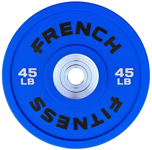 French Fitness Competition Urethane Bumper Plate 210 lb Colored (New)