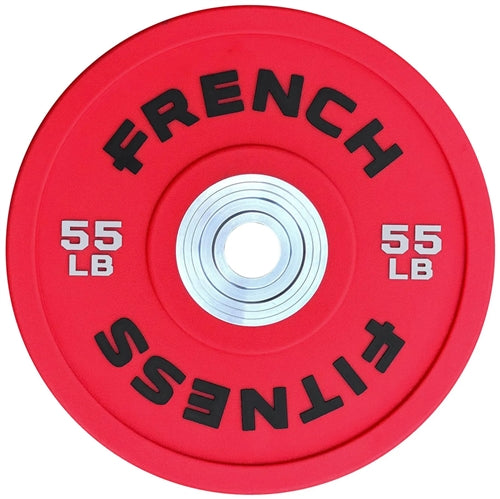 French Fitness Competition Urethane Bumper Plate 210 lb Colored (New)