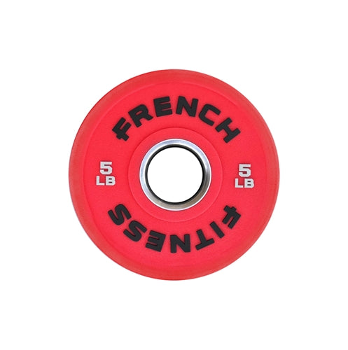 French Fitness Competition Urethane Bumper Plate 260 lb Colored (New)