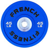 French Fitness Competition Urethane Bumper Plate 260 lb Colored (New)