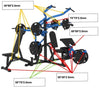 French Fitness FL70 Freeweight Leverage Gym System (New)