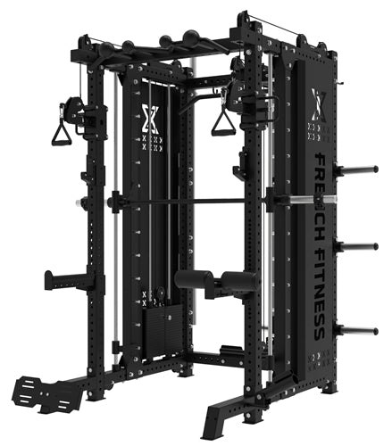 French Fitness FSR100 Commercial Functional Smith Rack System (New)