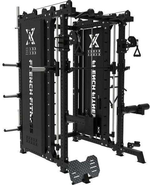 French Fitness FSR100-CB Commercial Cable Smith Rack w/Counter Balance (New)