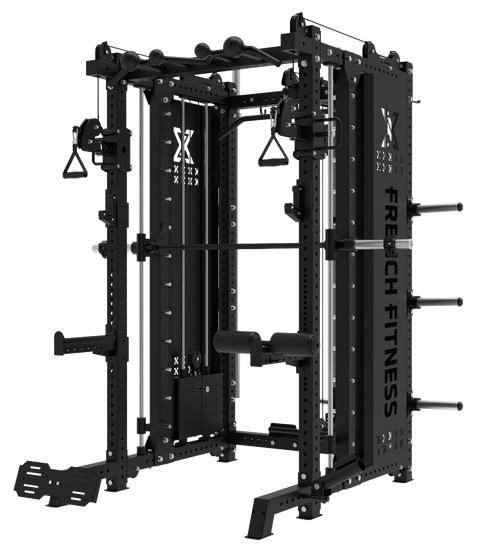 French Fitness FSR100 Commercial Functional Smith Rack System (New)