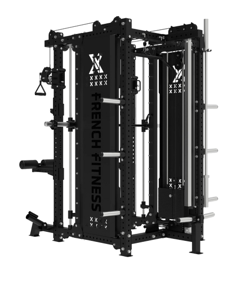 French Fitness FSR100 Commercial Functional Smith Rack System (New)