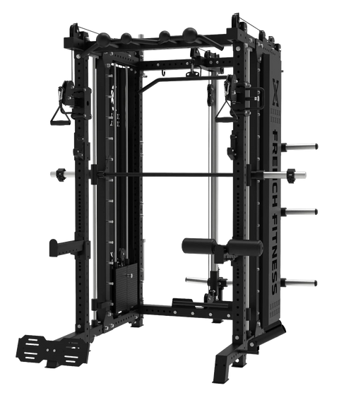 French Fitness FSR100 Commercial Functional Smith Rack System (New)