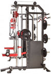 French Fitness FSR50 Dual Cable & Smith Rack Home Gym (New)