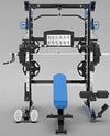 French Fitness FSR70 Dual Cable Smith & Half Rack System (New)