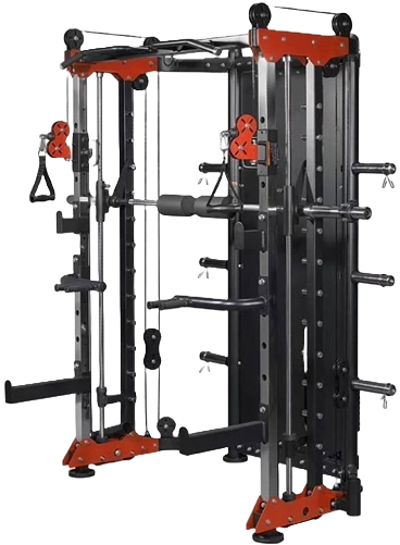 French Fitness FSR80 Functional Trainer Smith & Rack Gym System (New)